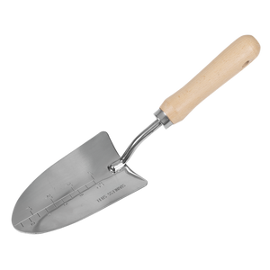 Premier Hand Trowel Hand Trowel with Ash Handle & Stainless Steel Blade - SE-GTWH003