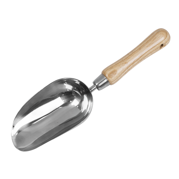 Premier Garden Scoop with Ash Handle & Stainless Steel Head - SE-GTWH006