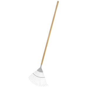 Premier Lawn Rake with Long Ash Handle & Stainless Steel Tines - SE-GTWH010