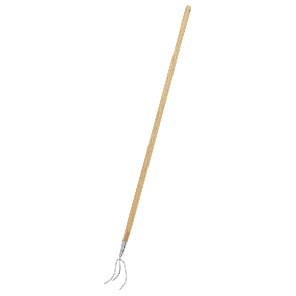 Premier Garden Cultivator with Ash Handle & Stainless Steel Tines - SE-GTWH012