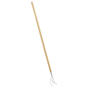 Premier Garden Cultivator with Ash Handle & Stainless Steel Tines - SE-GTWH012