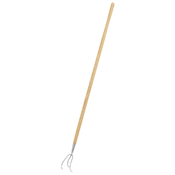 Premier Garden Cultivator with Ash Handle & Stainless Steel Tines - SE-GTWH012