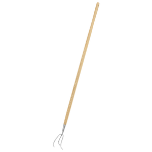 Premier Garden Cultivator with Ash Handle & Stainless Steel Tines - SE-GTWH012