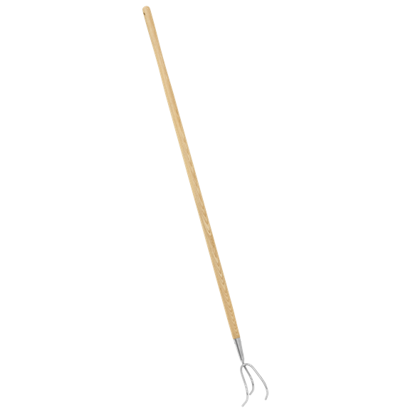 Premier Garden Cultivator with Ash Handle & Stainless Steel Tines - SE-GTWH012