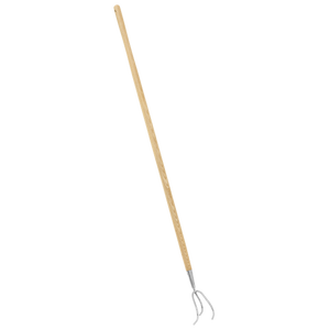 Premier Garden Cultivator with Ash Handle & Stainless Steel Tines - SE-GTWH012