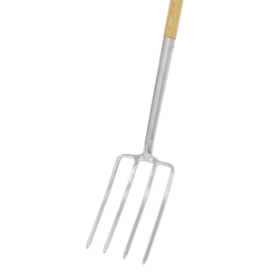Premier Digging Fork with Ash Handle & Stainless Steel Tines - SE-GTWH016