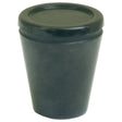 A compact, cylindrical black plastic container with a flat lid resembling the top of a gear knob, specifically the Gear Knob by Sparex (Part No. S.41970).