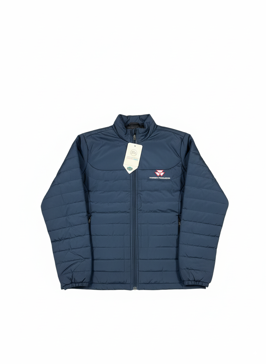 *SPECIAL PRICE* - MF Coat Navy 321364MF Waterproof Quilted Tractor Work Jacket