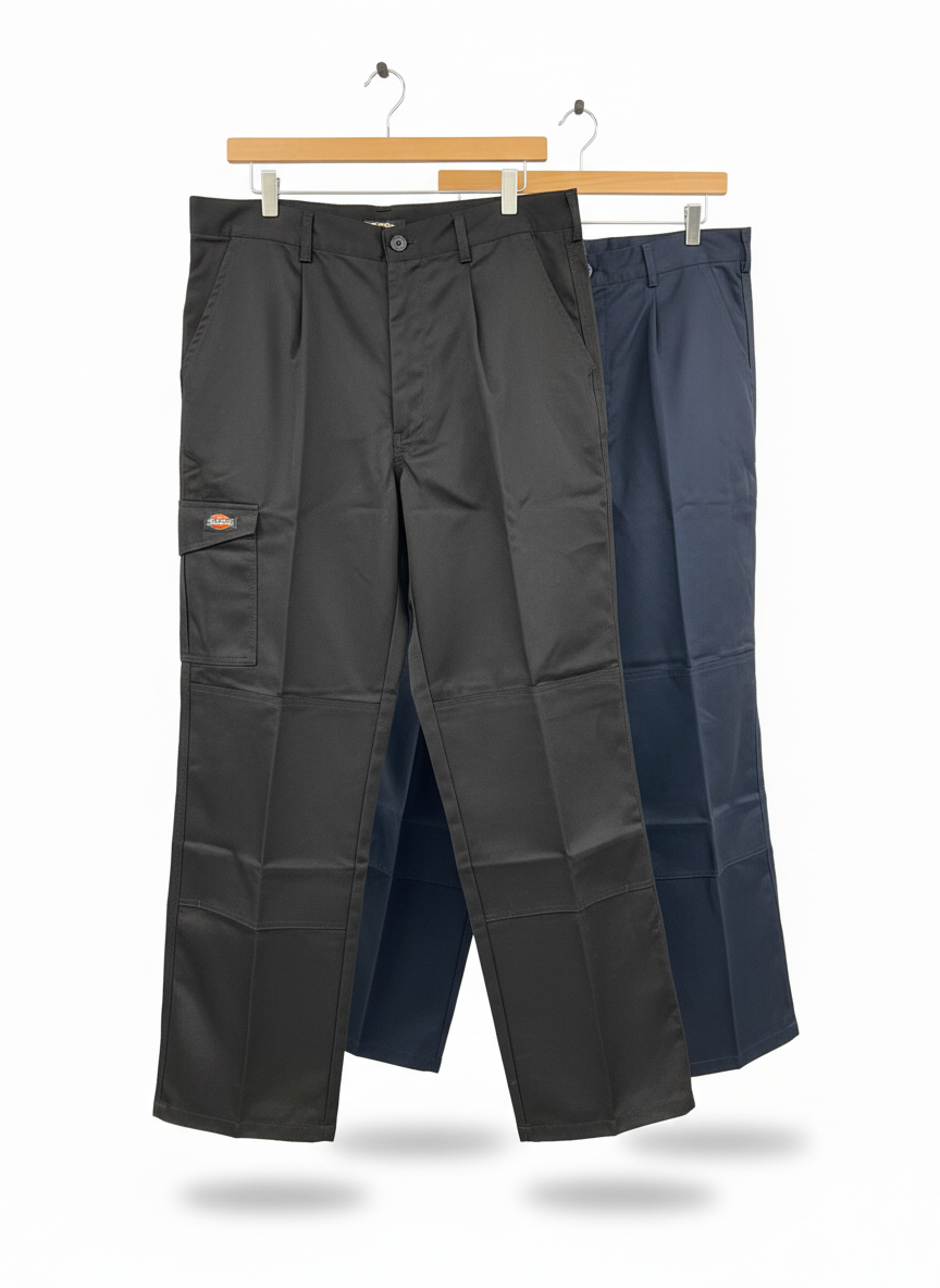 *SPECIAL PRICE* - Redhawk Black Work Trousers WD884BK-38R Durable Trades Pants