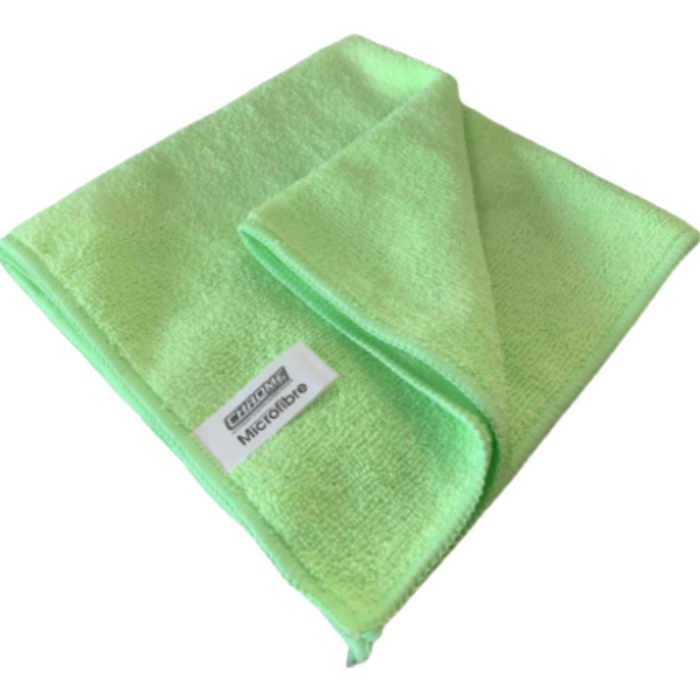 Green Microfibre Cloth 12 Pack – Ultra-Soft, Reusable & Streak-Free Cleaning