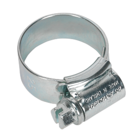 HI-GRIP® Hose Clip Zinc Plated Ø17-25mm Pack of 20 - HCJ0X - Farming Parts