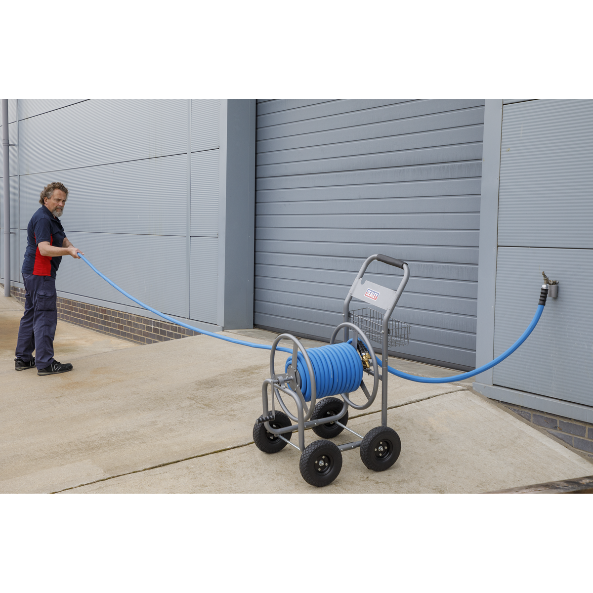 Hose Reel Cart Heavy-Duty - HRCHD - Farming Parts