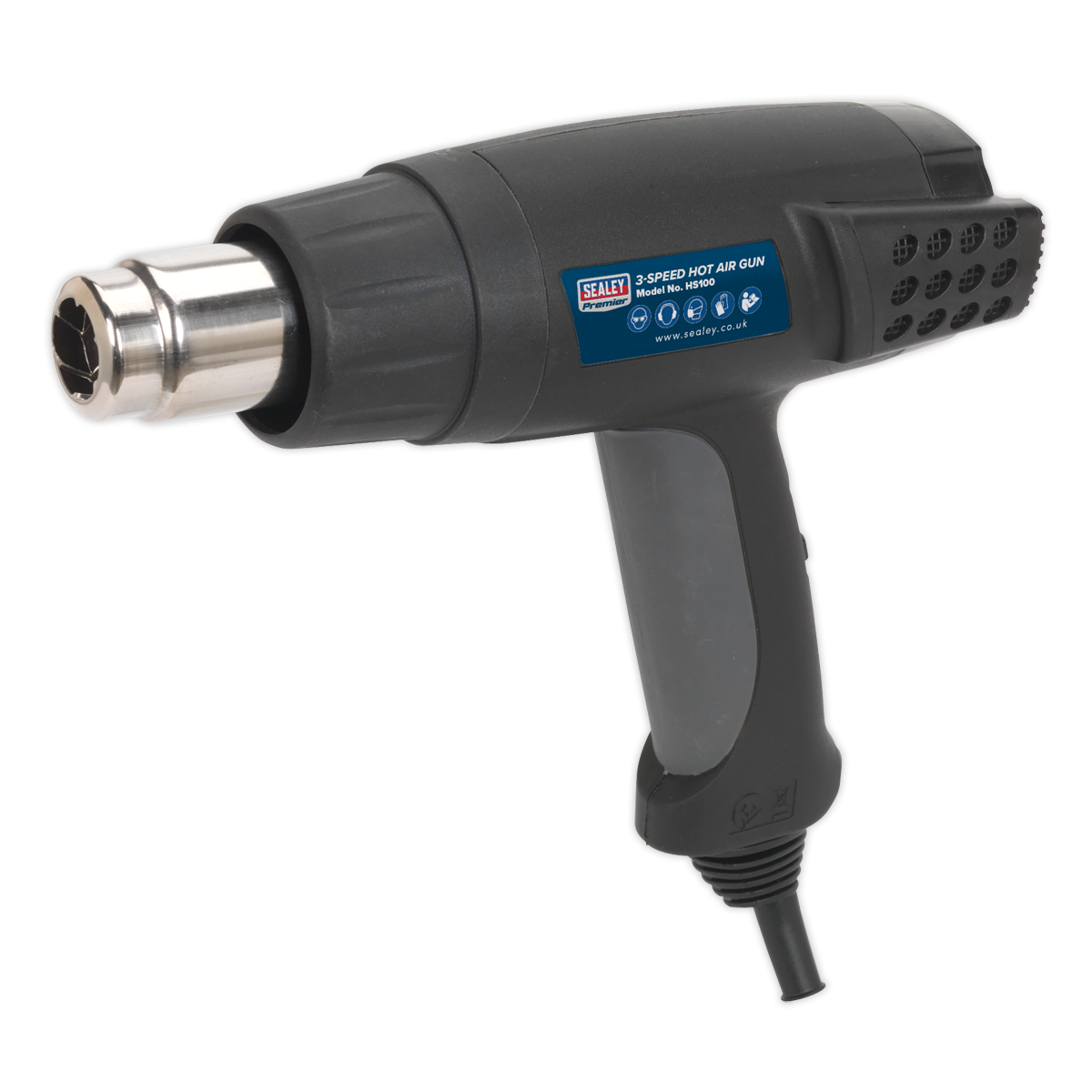 Hot Air Gun 1800W 3-Speed 50/420/650ºC - HS100 - Farming Parts