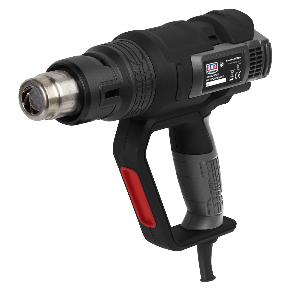 Hot Air Gun 2000W 3-Speed 50-600°C Variable Heat - HS102 - Farming Parts