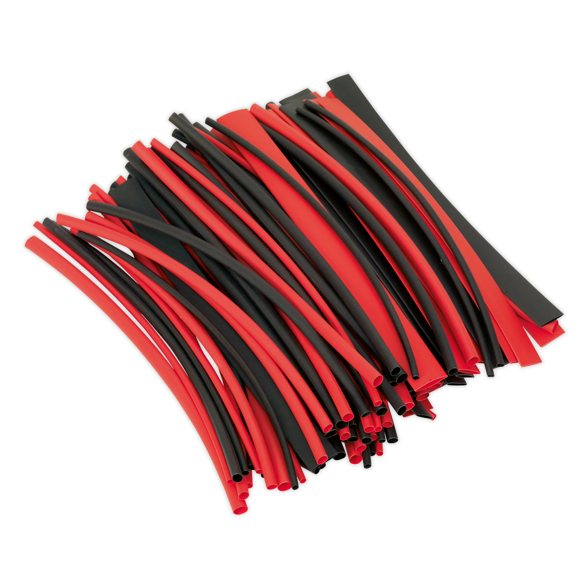 Heat Shrink Tubing Black & Red 200mm 100pc - HST200BR - Farming Parts
