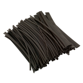 Heat Shrink Tubing Black 200mm 100pc - HST200B - Farming Parts
