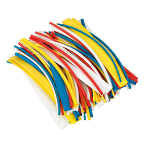 Heat Shrink Tubing Mixed Colours 200mm 100pc - HST200MC - Farming Parts