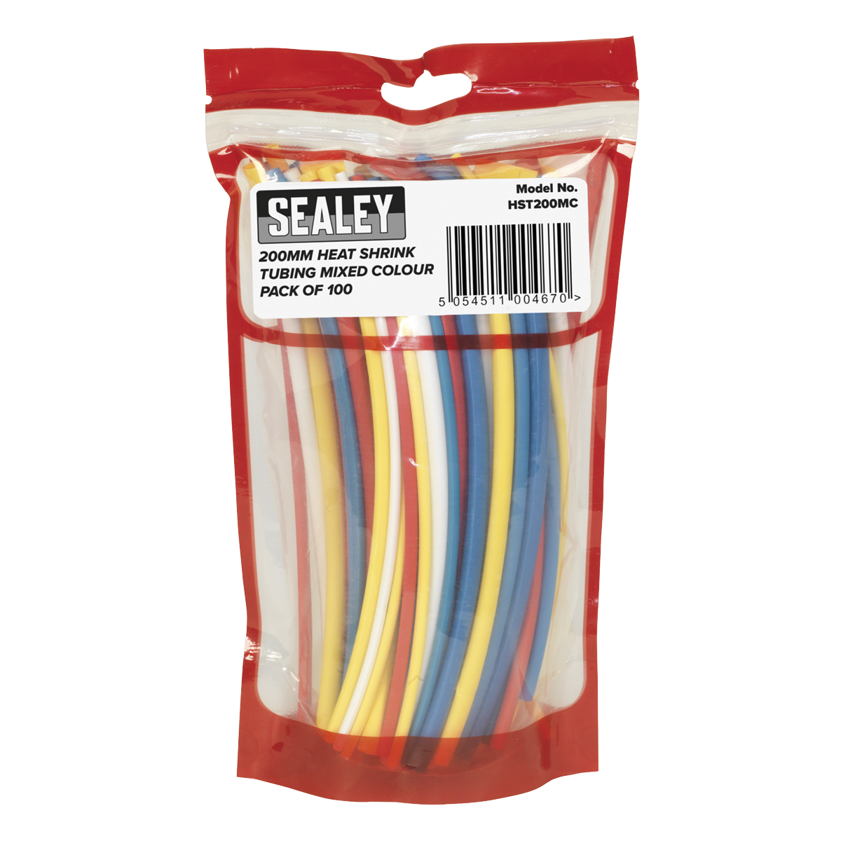 Heat Shrink Tubing Mixed Colours 200mm 100pc - HST200MC - Farming Parts