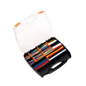 Heat Shrink Tubing Assortment 590pc Mixed Colours 50, 100, 150 & 200mm - HST590MC - Farming Parts