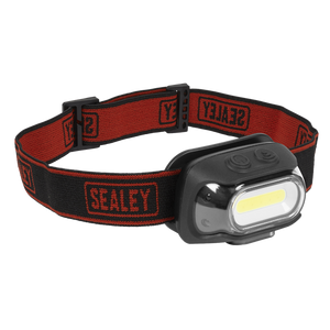 Sealey | Rechargeable Head Torch with Auto-Sensor 8W COB LED - HT08R