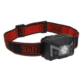 Rechargeable Head Torch 3W SMD LED Auto-Sensor - HT102R - Farming Parts