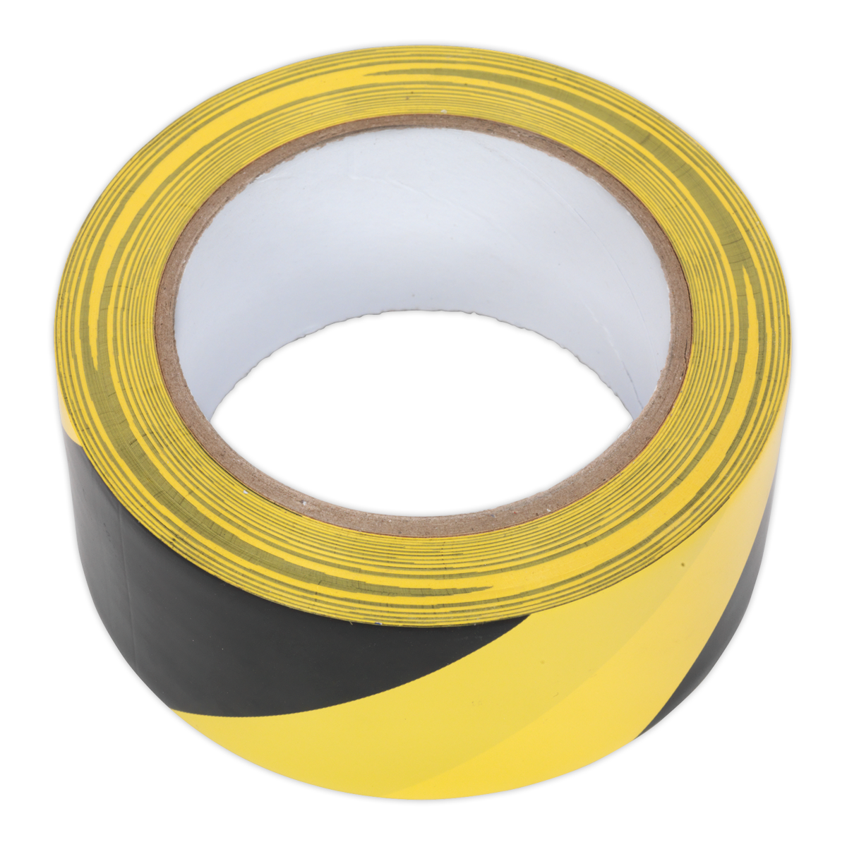 Hazard Warning Tape 50mm x 33m Black/Yellow - HWTBY - Farming Parts