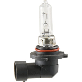 Introducing the Sparex Light Bulb (Halogen) HB3A, 12V, 65W, P20d 90° (Box 1 pc.), featuring a black plastic base and a metal ring, perfect for ensuring optimal visibility.