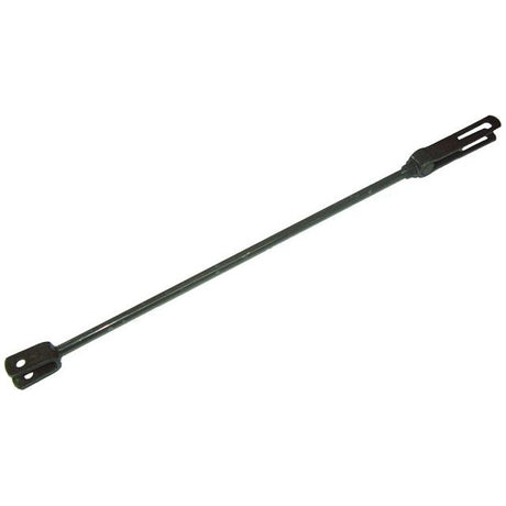 A long, slender metal rod with a forked end on each side, branded as Sparex and known as the Handbrake Rod (Sparex Part No. S.43870), compatible with Massey Ferguson.