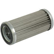 A cylindrical hydraulic filter element with a pleated design and circular end caps, compatible with Massey Ferguson models, available under Sparex Part No. S.76656 from the brand Sparex.