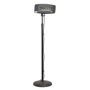Infrared Quartz Patio Heater 2000W/230V with Telescopic Floor Stand - IFSH2003 - Farming Parts
