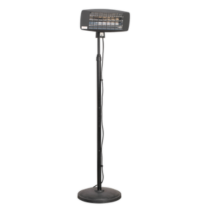 Infrared Quartz Patio Heater 2000W/230V with Telescopic Floor Stand - IFSH2003 - Farming Parts