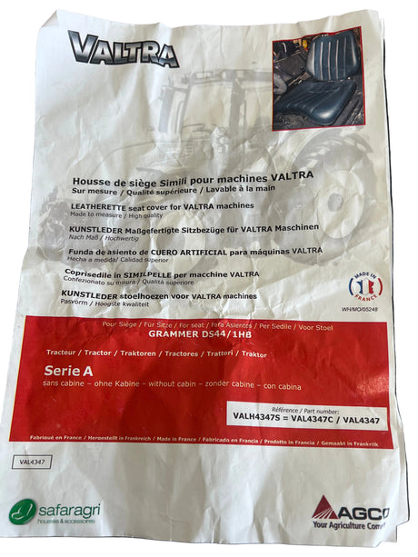 Valtra - Leatherette Seat Cover - VAL4347