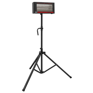 Sealey | Infrared Quartz Heater with Tripod Stand 230V 1.2kW - IR12CT