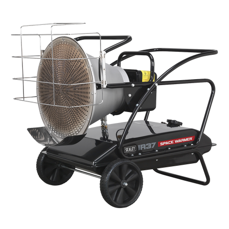 Infrared Space Warmer® Paraffin/Kerosene/Diesel Heater with Wheels 125,000Btu/hr - IR37 - Farming Parts