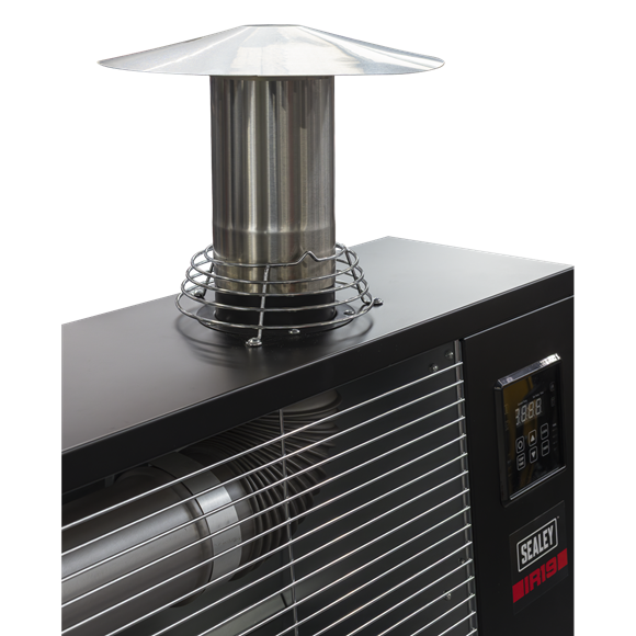 Stainless Steel Flue Rain Cap 100mm - SE-IREX4