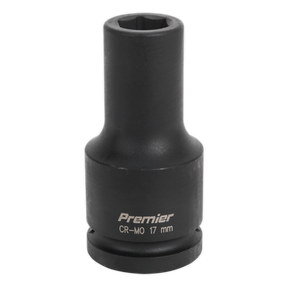 Impact Socket 17mm Deep 3/4"Sq Drive - IS3417D - Farming Parts