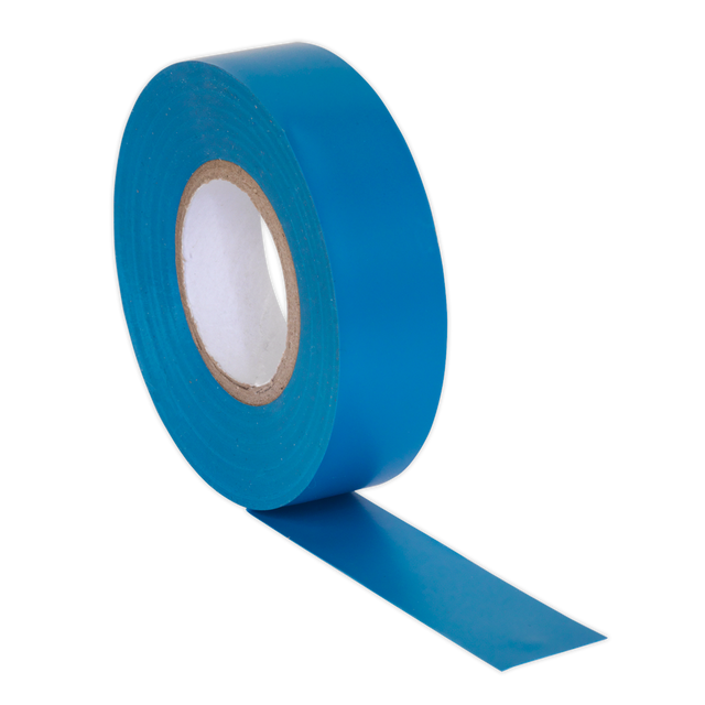 PVC Insulating Tape 19mm x 20m Blue Pack of 10 - ITBLU10 - Farming Parts