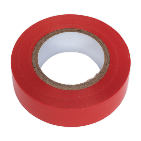 PVC Insulating Tape 19mm x 20m Red Pack of 10 - ITRED10 - Farming Parts