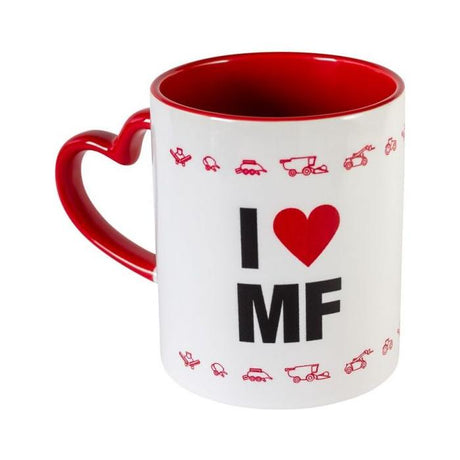 'I Love MF' Mug - X993422101000 - Massey Tractor Parts