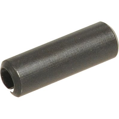 An Imperial Roll Pin from Sparex (Sparex Part No. S.1160), featuring a cylindrical black metal design with a split along its length, and offering excellent total shear strength, measuring Ø1/2'' x 1 1/2''.