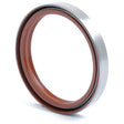 An Imperial Rotary Shaft Seal, 1 5/8'' x 1 15/16'' x 1/4'' Double Lip from Sparex (Part No. S.40742), is shown as a metal cylindrical ring with a red rubber interior, isolated on a white background.