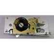This Massey Ferguson - Inner Door Handle R/H 3000 Series (Part No. 3385310M91) by AGCO is mounted on a sturdy rectangular baseplate with pre-drilled holes for easy installation. Designed specifically for the Massey Ferguson 3600 Series, it ensures seamless integration and optimal performance.
