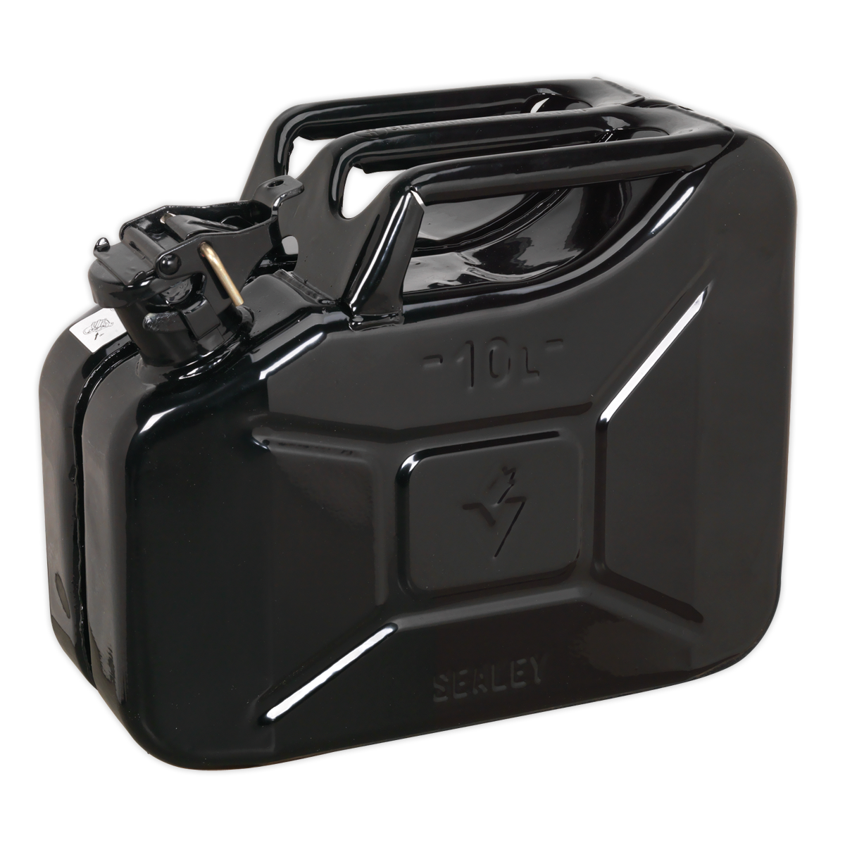 Jerry Can 10L - Black - JC10B - Farming Parts