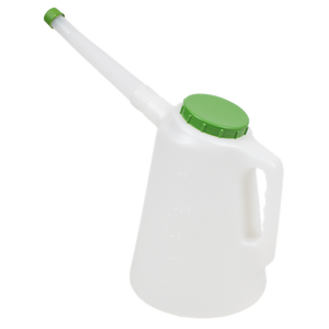 Sealey | Oil Container with Flexible Spout 3L - Green Lid - JDL3G