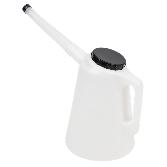 Sealey | Oil Container with Flexible Spout 3L - Black Lid - JDL3