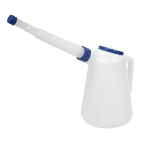 Oil Container with Blue Lid & Flexible Spout 5L - JDL5B - Farming Parts