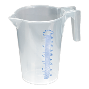 Measuring Jug Translucent 1L - JT1000 - Farming Parts