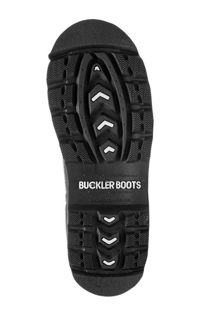 Buckler Safety Buckbootz Black – Waterproof Steel Toe Work Boots | BBZ6000BK