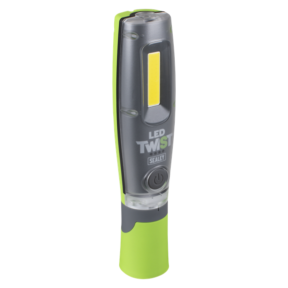 Sealey | LED Twist Rechargeable Inspection Light 8W COB & 1W SMD - LED1001G