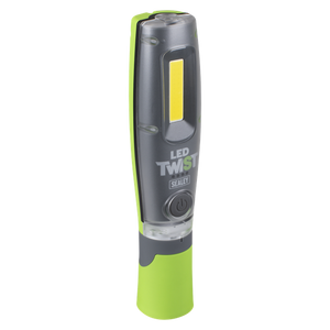 Sealey | LED Twist Rechargeable Inspection Light 8W COB & 1W SMD - LED1001G